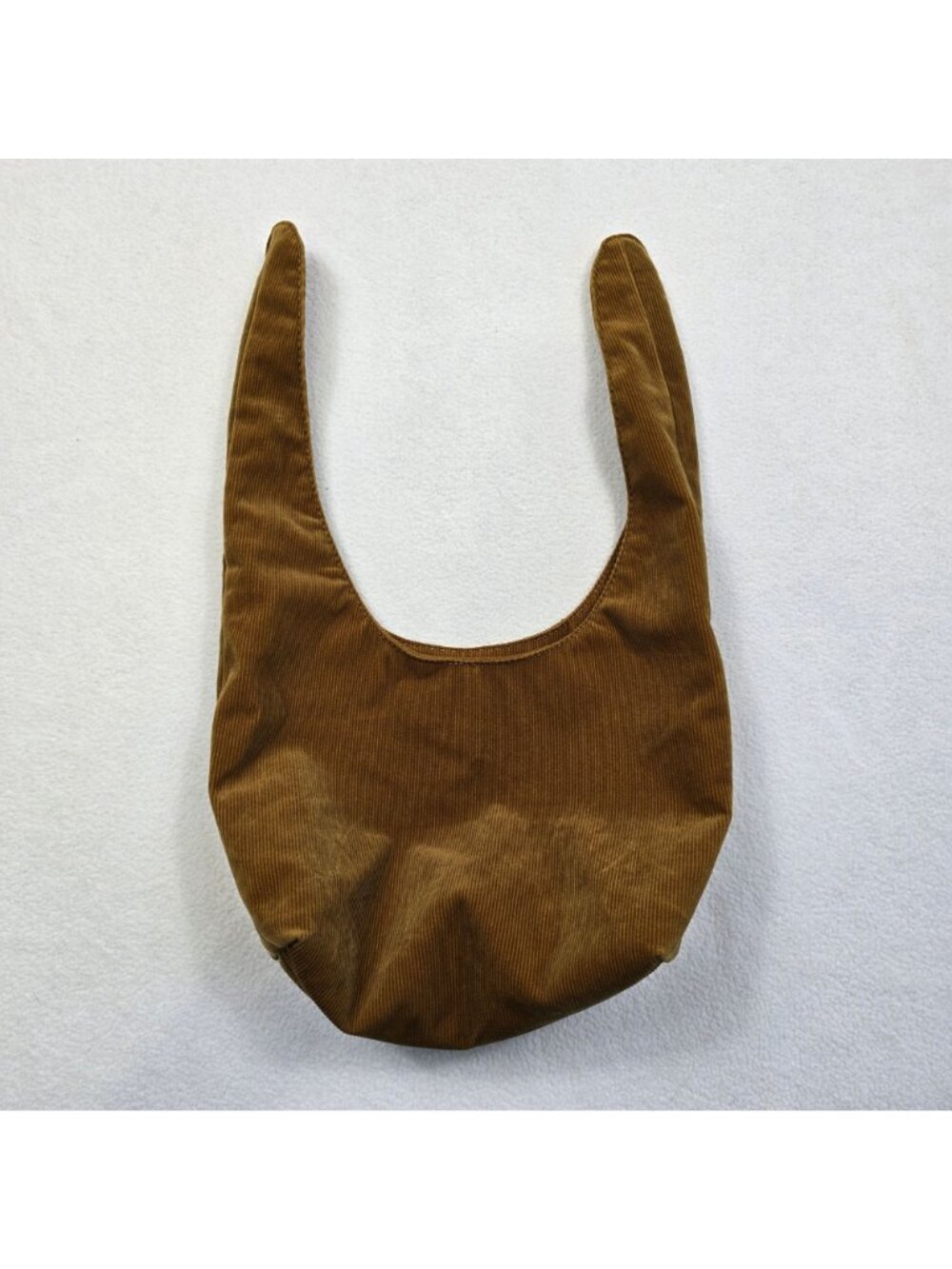 Merit Signature Brown Corduroy Makeup Cosmetic Bag Pouch Minimalist - Picture 4 of 7